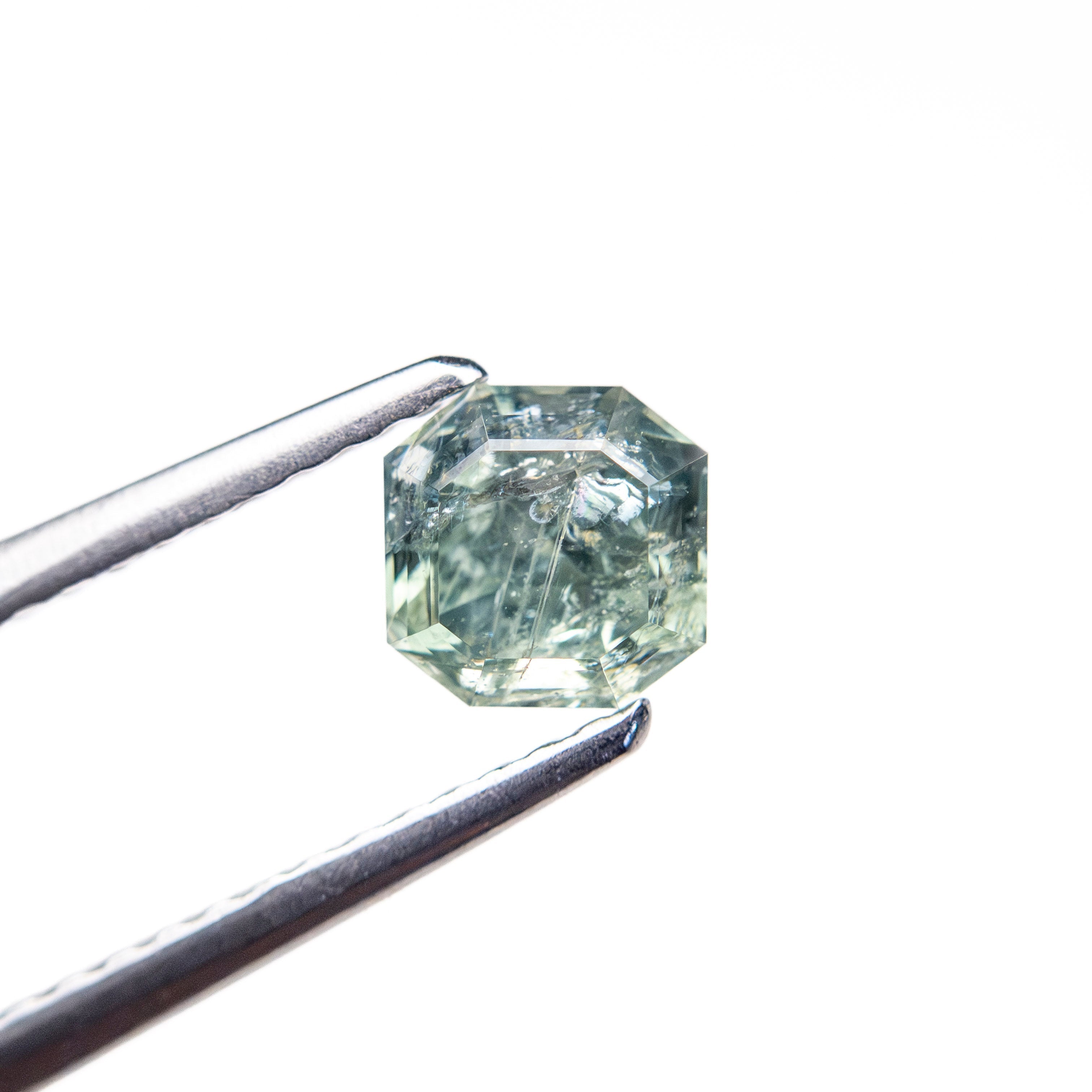 0.87ct 5.05x4.99x3.84mm Cut Corner Square Step Cut Sapphire 23903 - 19 - Lelya - bespoke engagement and wedding rings made in Scotland, UK