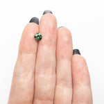 0.87ct 5.74x5.71x3.75mm Round Brilliant Sapphire 26492 - 02 - Lelya - bespoke engagement and wedding rings made in Scotland, UK