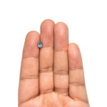 0.87ct 6.97x5.05x3.42mm Pear Brilliant Sapphire 26150-10 - Lelya - bespoke engagement and wedding rings made in Scotland, UK