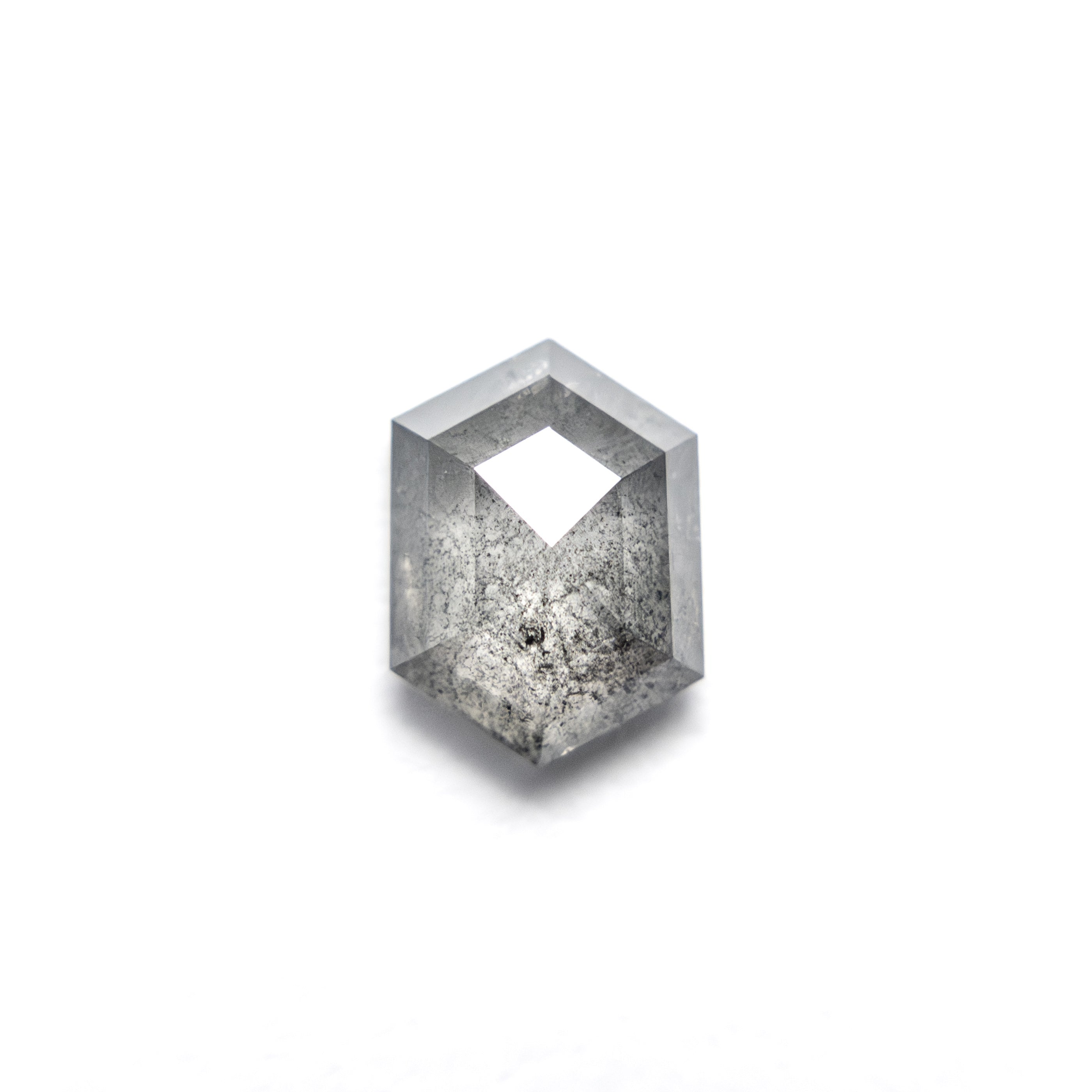 0.87ct 6.98x5.12x2.65mm Hexagon Rosecut 27539 - 11 - Lelya - bespoke engagement and wedding rings made in Scotland, UK
