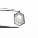 0.87ct 6.98x5.12x2.65mm Hexagon Rosecut 27539 - 11 - Lelya - bespoke engagement and wedding rings made in Scotland, UK