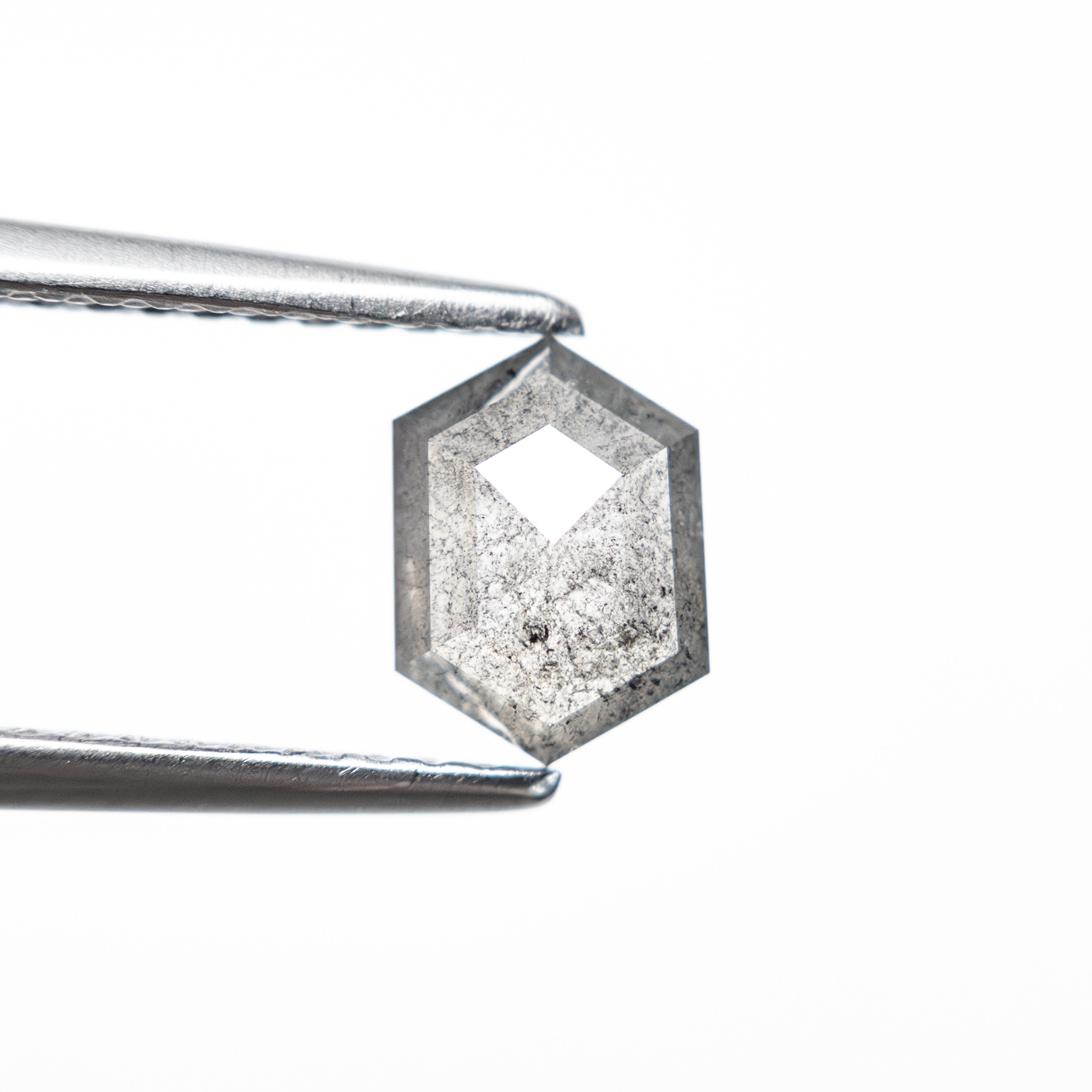 0.87ct 6.98x5.12x2.65mm Hexagon Rosecut 27539 - 11 - Lelya - bespoke engagement and wedding rings made in Scotland, UK