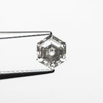 0.88ct 6.46x5.40x3.40mm Hexagon Step Cut 🇨🇦 26902 - 01 - Lelya - bespoke engagement and wedding rings made in Scotland, UK