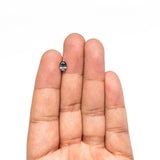 0.88ct 7.04x5.02x3.23mm Pear Brilliant Sapphire 26150-07 - Lelya - bespoke engagement and wedding rings made in Scotland, UK