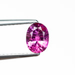 0.89ct 6.73x5.08x3.24mm Oval Brilliant Sapphire 27956 - 01 - Lelya - bespoke engagement and wedding rings made in Scotland, UK