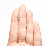 0.90ct 5.64x4.82x4.01mm Hexagon Brilliant Sapphire 23671 - 03 - Lelya - bespoke engagement and wedding rings made in Scotland, UK