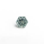 0.90ct 5.64x4.82x4.01mm Hexagon Brilliant Sapphire 23671 - 03 - Lelya - bespoke engagement and wedding rings made in Scotland, UK