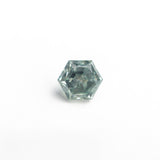 0.90ct 5.64x4.82x4.01mm Hexagon Brilliant Sapphire 23671 - 03 - Lelya - bespoke engagement and wedding rings made in Scotland, UK