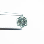 0.90ct 5.64x4.82x4.01mm Hexagon Brilliant Sapphire 23671 - 03 - Lelya - bespoke engagement and wedding rings made in Scotland, UK