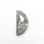 0.90ct 9.31x4.46x2.44mm Half Moon Rosecut 27545 - 09 - Lelya - bespoke engagement and wedding rings made in Scotland, UK