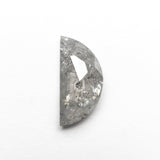 0.90ct 9.31x4.46x2.44mm Half Moon Rosecut 27545 - 09 - Lelya - bespoke engagement and wedding rings made in Scotland, UK