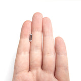 0.91ct 10.30x3.53x2.27mm Baguette Step Cut Sapphire 27720 - 06 - Lelya - bespoke engagement and wedding rings made in Scotland, UK