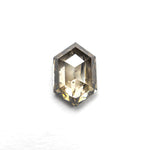 0.91ct 7.63x5.11x2.63mm Hexagon Rosecut 27537 - 36 - Lelya - bespoke engagement and wedding rings made in Scotland, UK