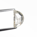 0.91ct 7.91x4.75x2.79mm Half Moon Rosecut 25458 - 24 - Lelya - bespoke engagement and wedding rings made in Scotland, UK