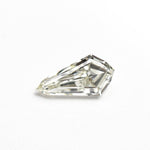 0.91ct 9.95x5.23x2.88mm SI1 K Shield Step Cut 25955 - 01 - Lelya - bespoke engagement and wedding rings made in Scotland, UK