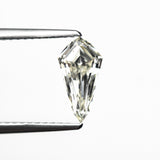 0.91ct 9.95x5.23x2.88mm SI1 K Shield Step Cut 25955 - 01 - Lelya - bespoke engagement and wedding rings made in Scotland, UK