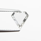 0.92ct 8.17x8.10x1.80mm VS1 G Shield Portrait Cut 19854 - 06 - Lelya - bespoke engagement and wedding rings made in Scotland, UK