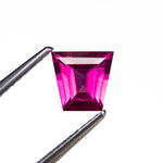 0.93ct 6.01x6.36x3.06mm Trapezoid Step Cut Sapphire 27955 - 07 - Lelya - bespoke engagement and wedding rings made in Scotland, UK