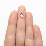 0.93ct 7.21x5.77x2.65mm Oval Rosecut 🇨🇦 26946 - 01 - Lelya - bespoke engagement and wedding rings made in Scotland, UK