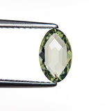 0.93ct Green Rose Cut Marquise Sapphire - Lelya - bespoke engagement and wedding rings made in Scotland, UK