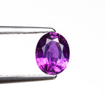 0.94ct 6.74x5.43x3.11mm Oval Brilliant Sapphire 27955 - 09 - Lelya - bespoke engagement and wedding rings made in Scotland, UK