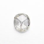 0.94ct 6.92x6.20x2.29mm I2 J Round Rosecut 27066 - 03 - Lelya - bespoke engagement and wedding rings made in Scotland, UK