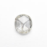 0.94ct 6.92x6.20x2.29mm I2 J Round Rosecut 27066 - 03 - Lelya - bespoke engagement and wedding rings made in Scotland, UK
