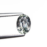 0.94ct 6.97x5.01x3.14mm Oval Brilliant Sapphire 26162-10 - Lelya - bespoke engagement and wedding rings made in Scotland, UK