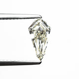 0.95ct 9.89x5.22x2.99mm SI1 L Shield Step Cut 25955 - 02 - Lelya - bespoke engagement and wedding rings made in Scotland, UK