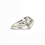 0.95ct 9.89x5.22x2.99mm SI1 L Shield Step Cut 25955 - 02 - Lelya - bespoke engagement and wedding rings made in Scotland, UK