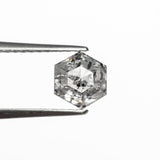 0.96ct 6.20x5.23x3.48mm Hexagon Rosecut 🇨🇦 28093-01 - Lelya - bespoke engagement and wedding rings made in Scotland, UK