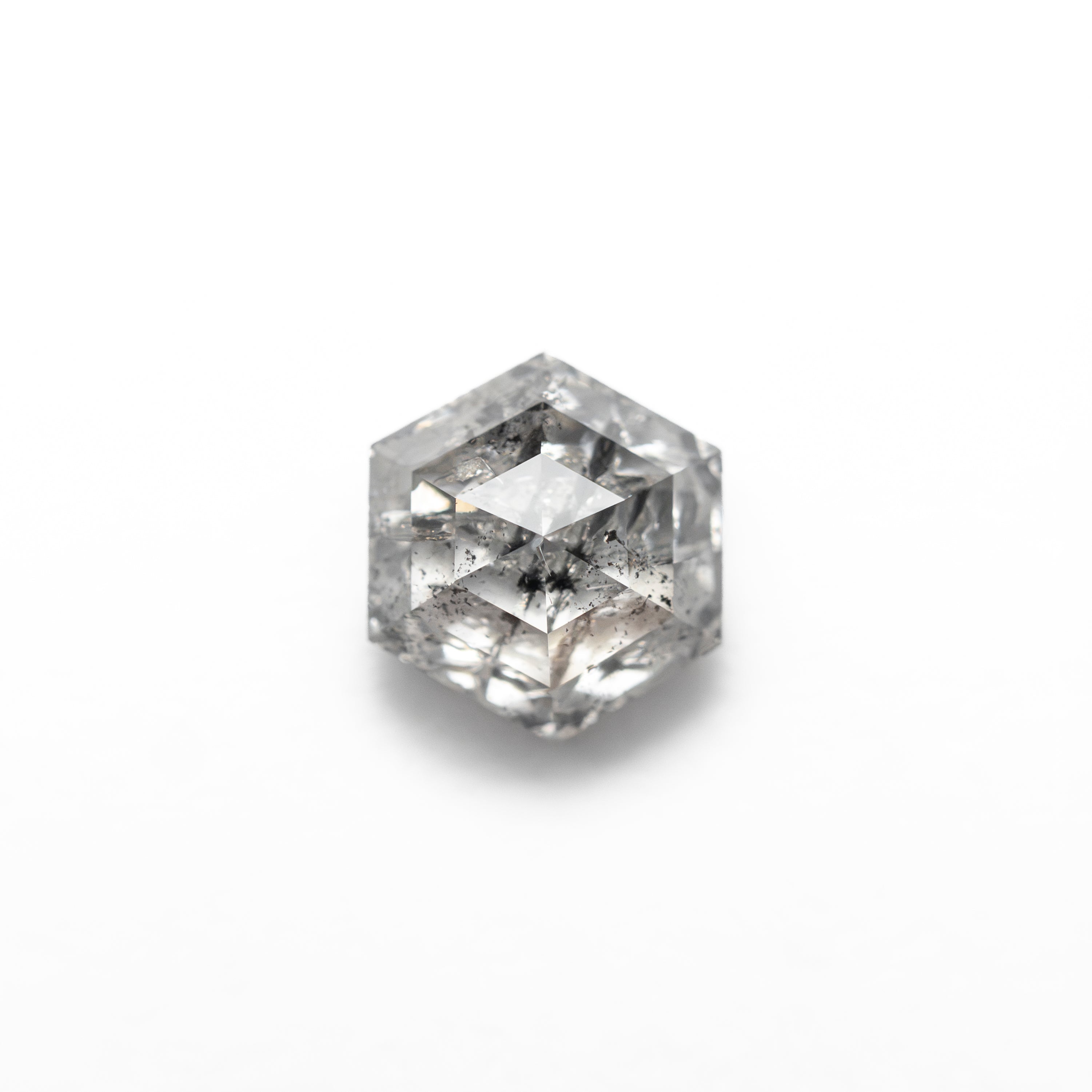 0.96ct 6.20x5.23x3.48mm Hexagon Rosecut 🇨🇦 28093-01 - Lelya - bespoke engagement and wedding rings made in Scotland, UK