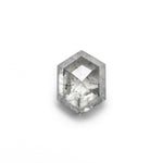 0.96ct 6.77x5.05x3.33mm Hexagon Rosecut 27538 - 06 - Lelya - bespoke engagement and wedding rings made in Scotland, UK