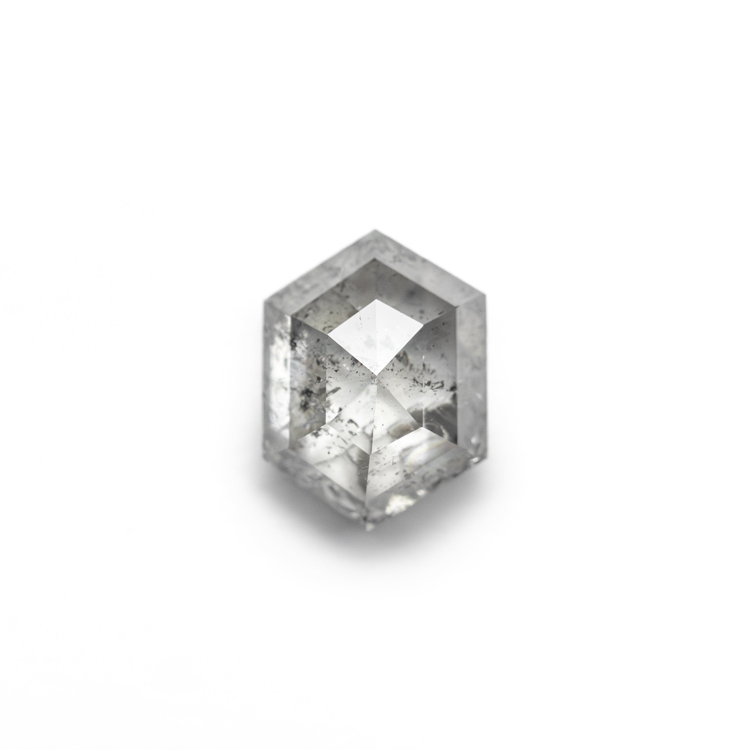 0.96ct 6.77x5.05x3.33mm Hexagon Rosecut 27538 - 06 - Lelya - bespoke engagement and wedding rings made in Scotland, UK