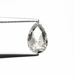 0.96ct 8.19x5.12x2.78mm Pear Rosecut 🇨🇦 26890 - 01 - Lelya - bespoke engagement and wedding rings made in Scotland, UK