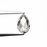 0.96ct 8.19x5.12x2.78mm Pear Rosecut 🇨🇦 26890 - 01 - Lelya - bespoke engagement and wedding rings made in Scotland, UK