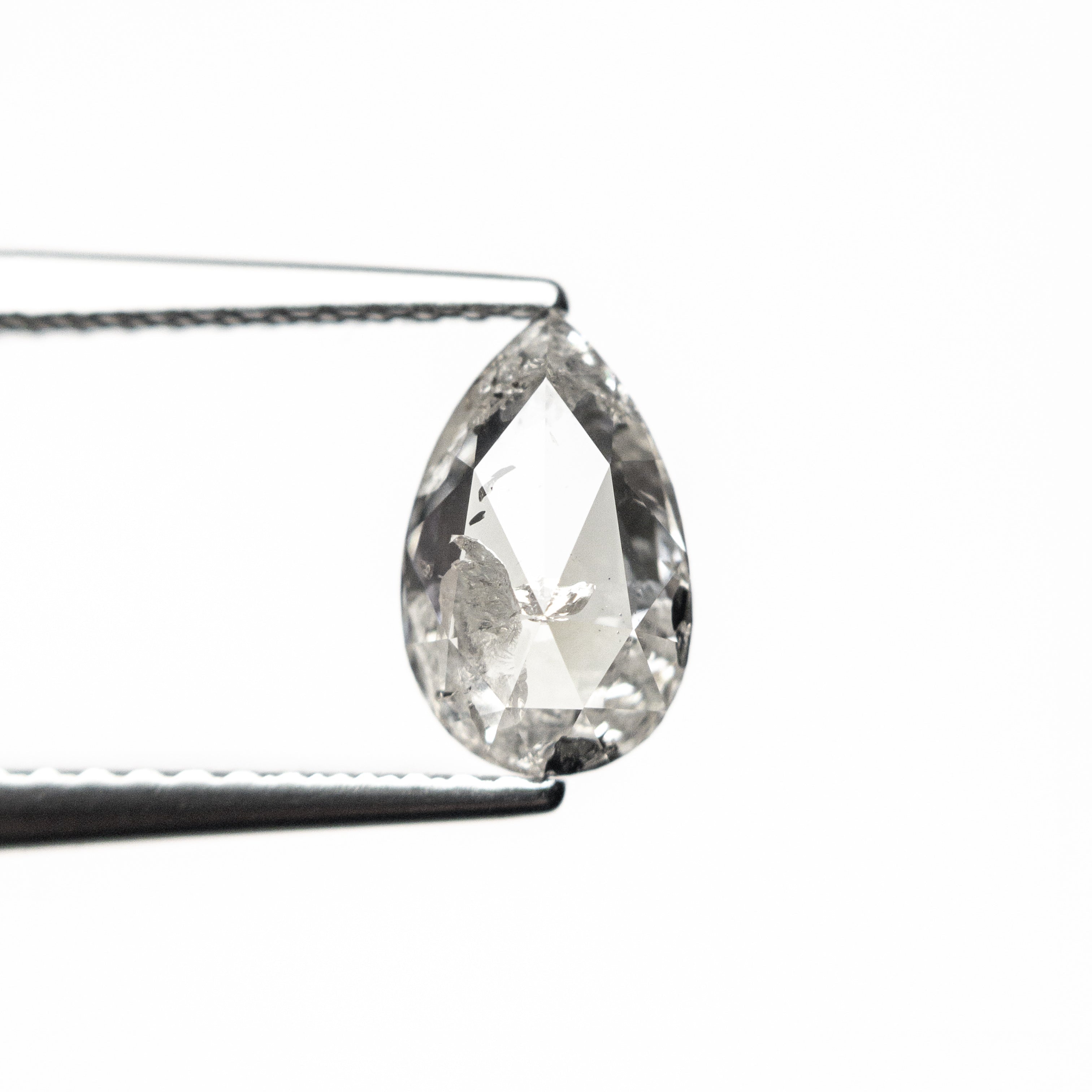 0.96ct 8.19x5.12x2.78mm Pear Rosecut 🇨🇦 26890 - 01 - Lelya - bespoke engagement and wedding rings made in Scotland, UK