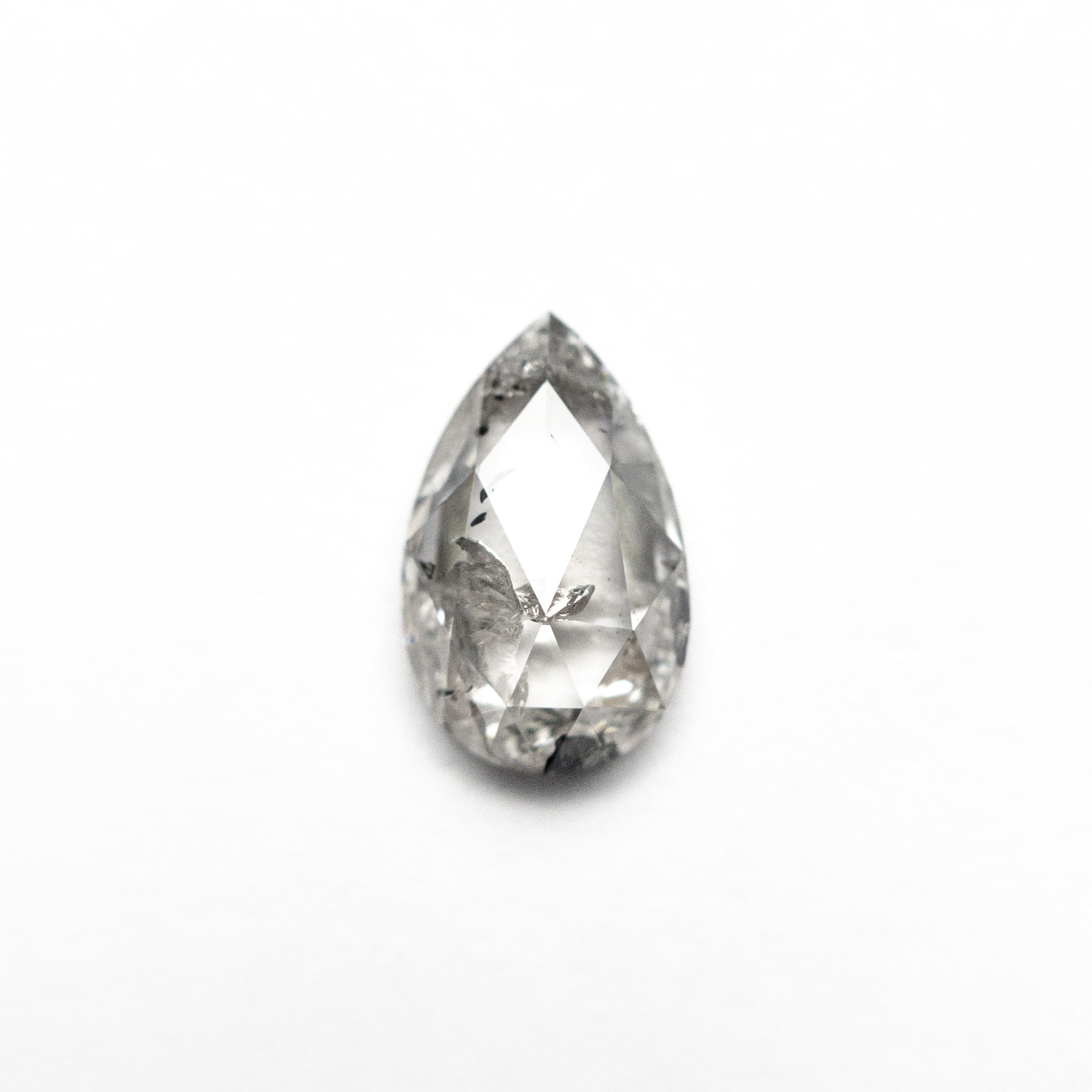 0.96ct 8.19x5.12x2.78mm Pear Rosecut 🇨🇦 26890 - 01 - Lelya - bespoke engagement and wedding rings made in Scotland, UK