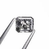 0.97ct 5.97x5.27x2.97mm Cut Corner Rectangle Rosecut 27538 - 62 - Lelya - bespoke engagement and wedding rings made in Scotland, UK