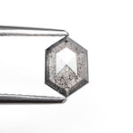 0.97ct 7.65x5.39x2.59mm Hexagon Rosecut 27539 - 37 - Lelya - bespoke engagement and wedding rings made in Scotland, UK