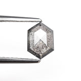 0.97ct 7.65x5.39x2.59mm Hexagon Rosecut 27539 - 37 - Lelya - bespoke engagement and wedding rings made in Scotland, UK