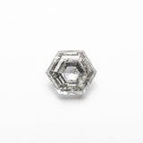 0.98ct 6.31x5.60x3.45mm Hexagon Step Cut 🇨🇦 27630 - 01 - Lelya - bespoke engagement and wedding rings made in Scotland, UK