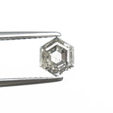 0.98ct 6.31x5.60x3.45mm Hexagon Step Cut 🇨🇦 27630 - 01 - Lelya - bespoke engagement and wedding rings made in Scotland, UK