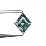0.98ct 7.89x6.43x3.77mm Lozenge Step Cut Sapphire 28199-01 - Lelya - bespoke engagement and wedding rings made in Scotland, UK