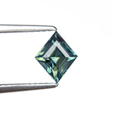 0.98ct 7.89x6.43x3.77mm Lozenge Step Cut Sapphire 28199-01 - Lelya - bespoke engagement and wedding rings made in Scotland, UK