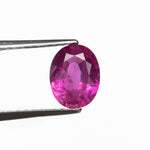 0.99ct 7.05x5.52x3.01mm Oval Brilliant Sapphire 27957 - 29 - Lelya - bespoke engagement and wedding rings made in Scotland, UK
