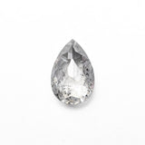 0.99ct 7.71x5.08x3.02mm Pear Double Cut 27223-22 - Lelya - bespoke engagement and wedding rings made in Scotland, UK