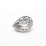 0.99ct 7.71x5.08x3.02mm Pear Double Cut 27223-22 - Lelya - bespoke engagement and wedding rings made in Scotland, UK