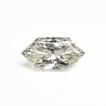 1.00ct 10.04x5.14x2.98mm GIA VS2 M Hexagon Brilliant 28310-01 - Lelya - bespoke engagement and wedding rings made in Scotland, UK