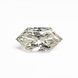 1.00ct 10.04x5.14x2.98mm GIA VS2 M Hexagon Brilliant 28310-01 - Lelya - bespoke engagement and wedding rings made in Scotland, UK